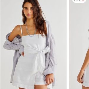 Free People Go Get Em Skort Romper size medium